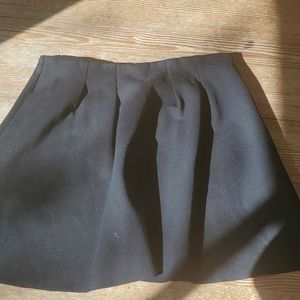 MADEWELL Black Countdown Pleated Skirt Size 6